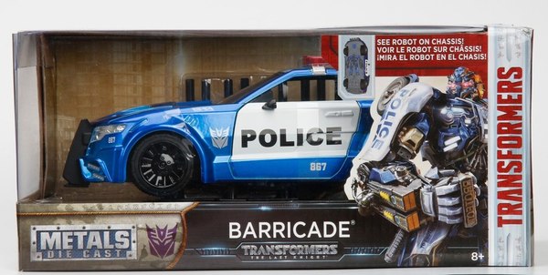 Jada Diecast 124 Scale Crosshairs, Barricade, Bumblebee Vehicles Transformers The Last Knight  (6 of 22)